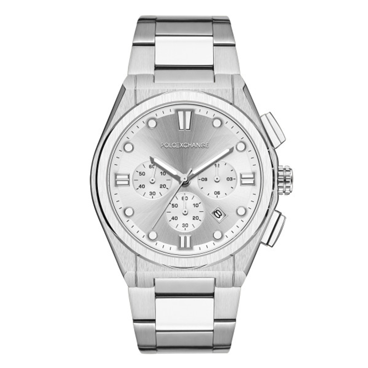 MONTRE POLOEXCHANGE HOMME M.FONCTION ACIER